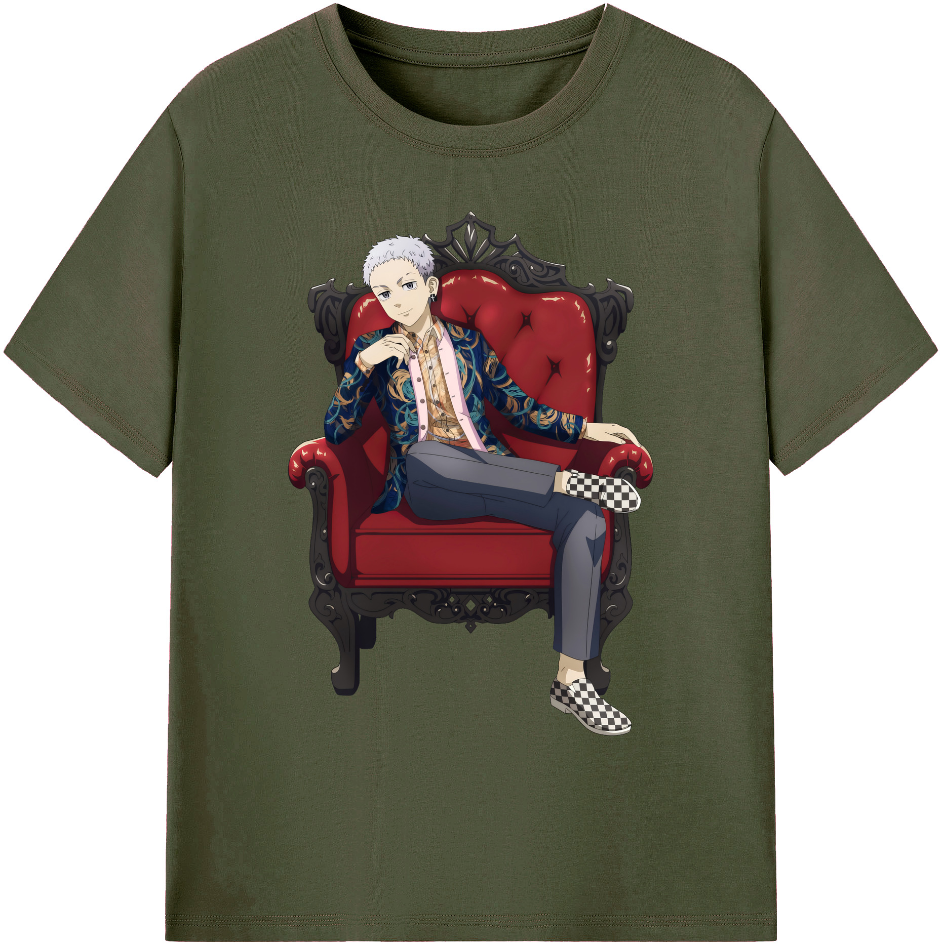 （画像用） 東京リベンジャーズ Tokyo Revengers 綿100％ メンズ半袖Tシャツ｜肌触りやわらか＆通気性